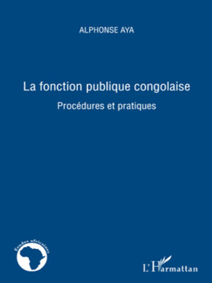 cover image of La fonction publique congolaise